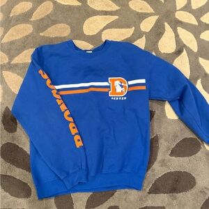 Blue Crew Neck Sweater